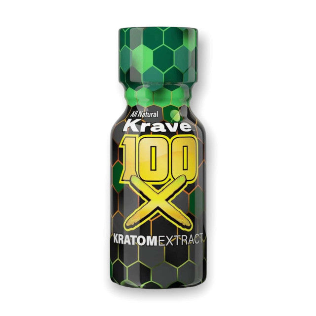 Krave 100x Kratom Extract (10ml) - Lime Store