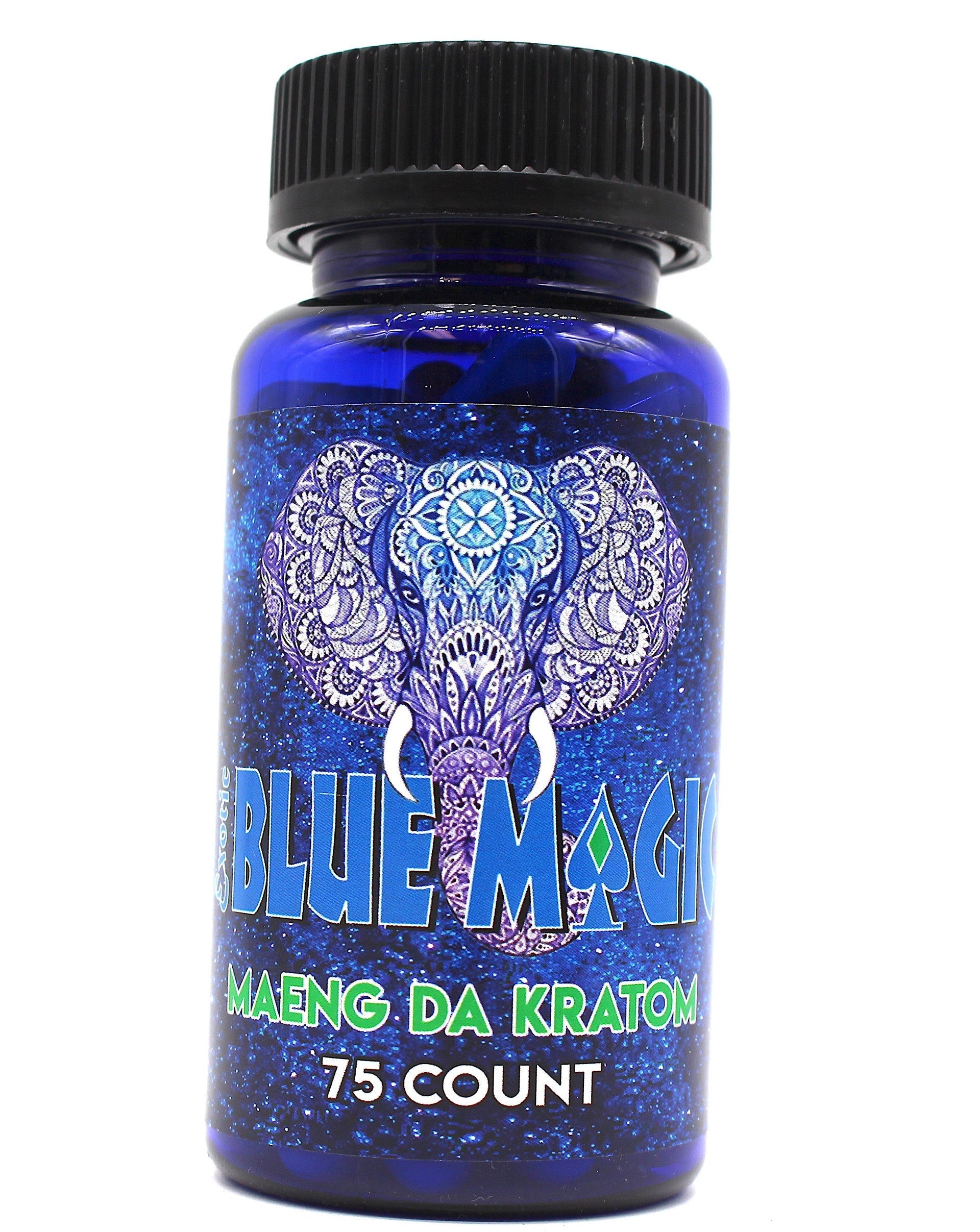 Blue Magic Maeng Da Kratom 75ct - Limepuff