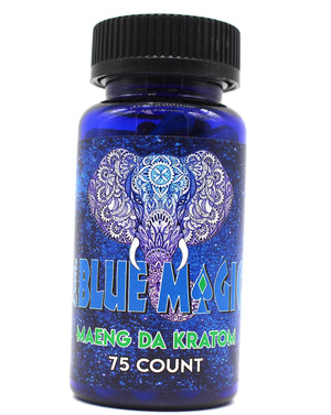 Blue Magic Maeng Da Kratom 75ct - Limepuff