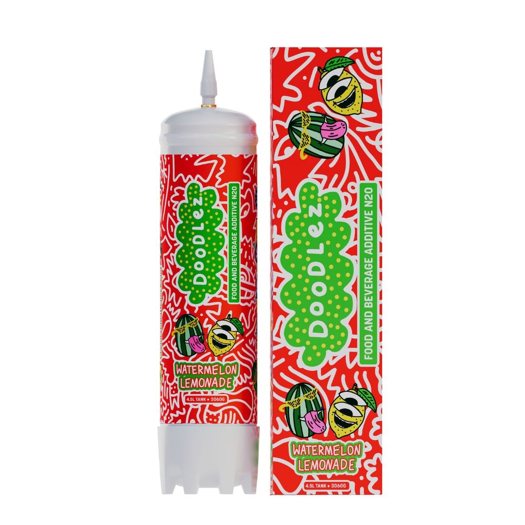 DOODLEZ Brand Tank 3000G 4.5L Lime Store Watermelon Lemonade 