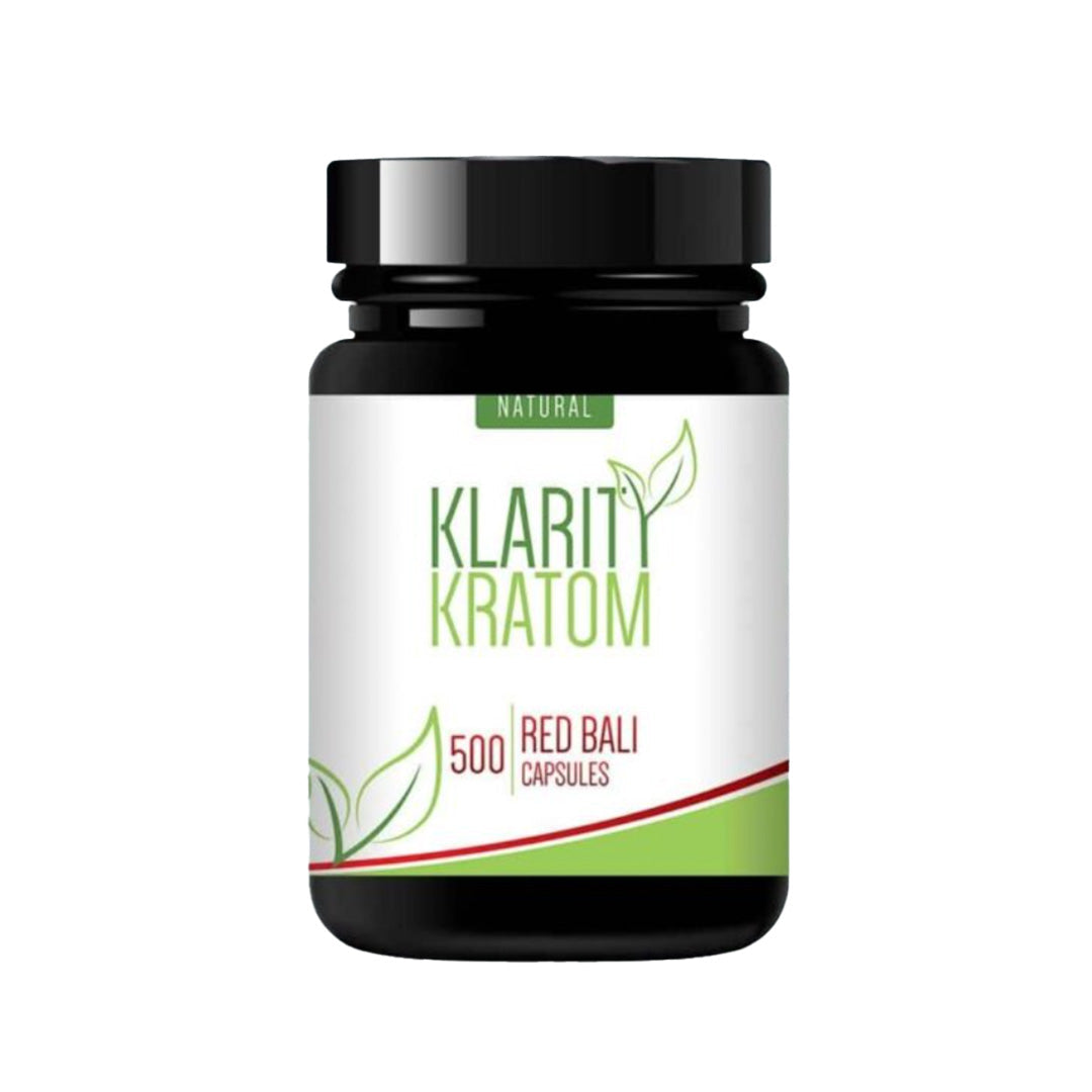 Klarity Kratom Red Bali 500Caps - Limepuff