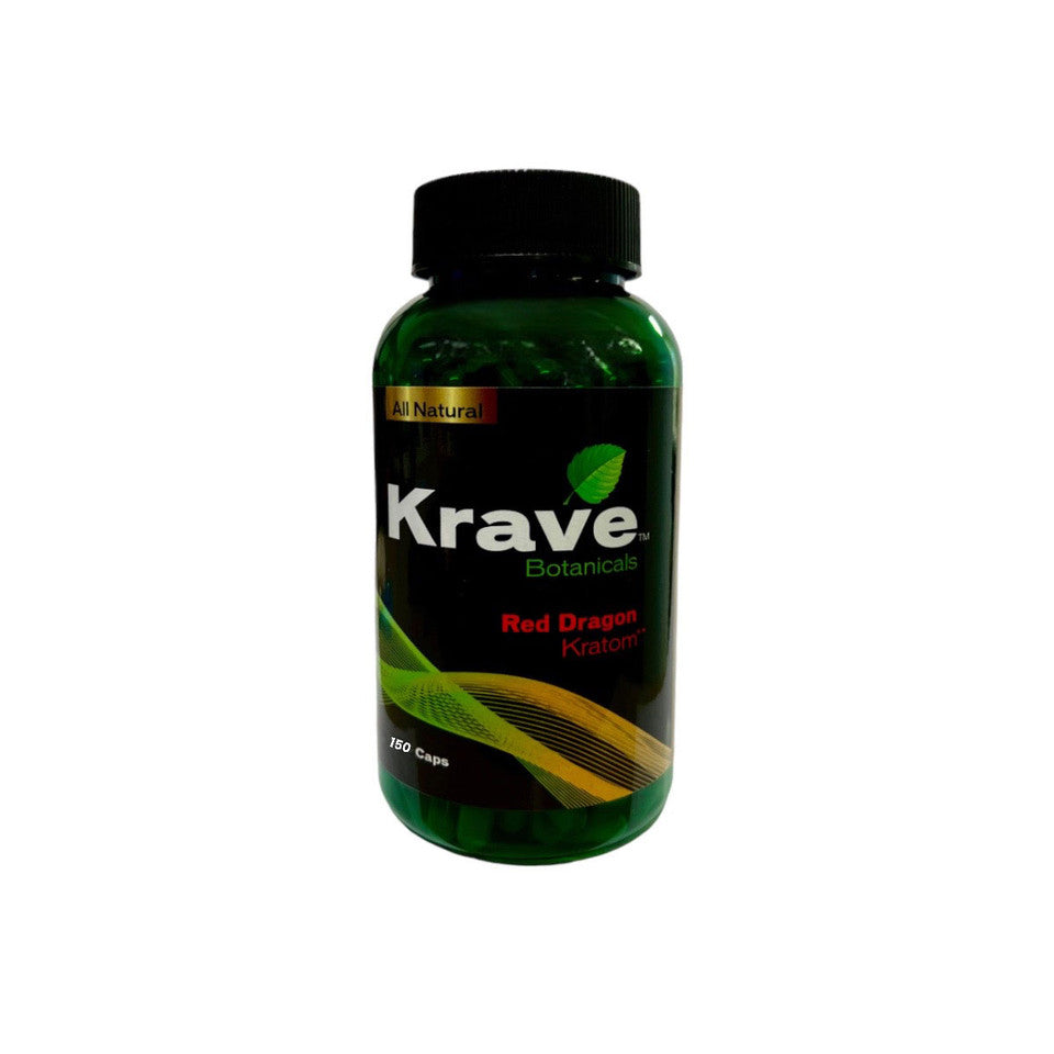 Krave Kratom 150 Caps - Limepuff