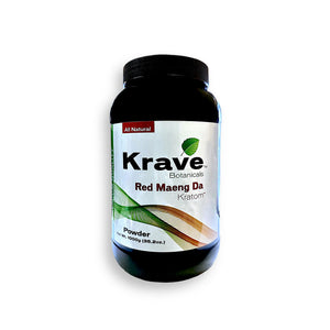 Krave Kratom Powder Red Maeng Da 1000G - Limepuff
