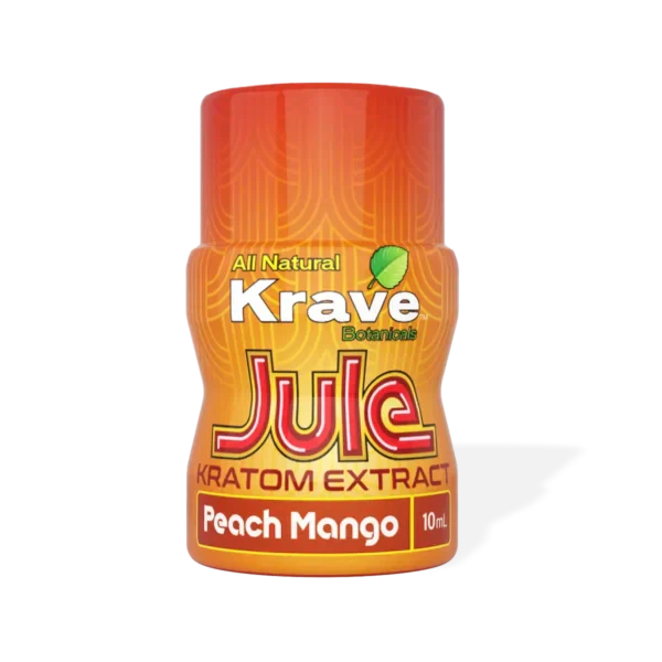 Krave Jule Kratom Extract Peach Mango 10ml - Limepuff