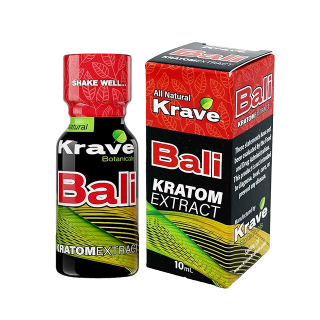 Bali Krave Kratom Extract Shots - Limepuff