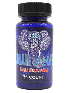 Blue Magic Bali  Kratom 75ct - Limepuff
