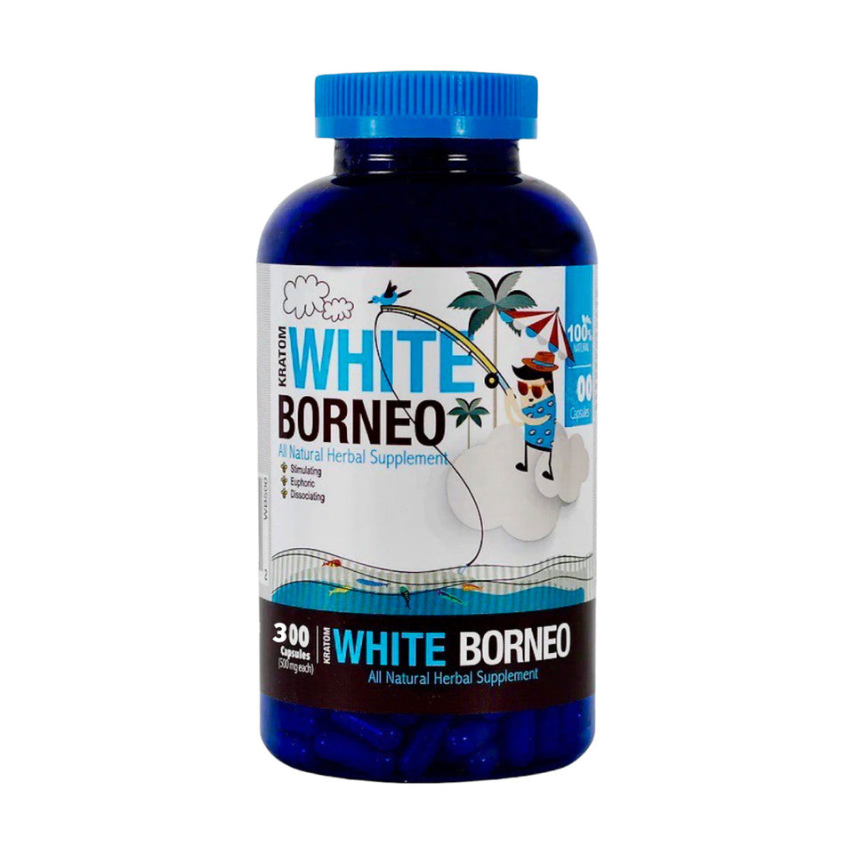 White Borneo Bumble Bee 300Caps - Limepuff  