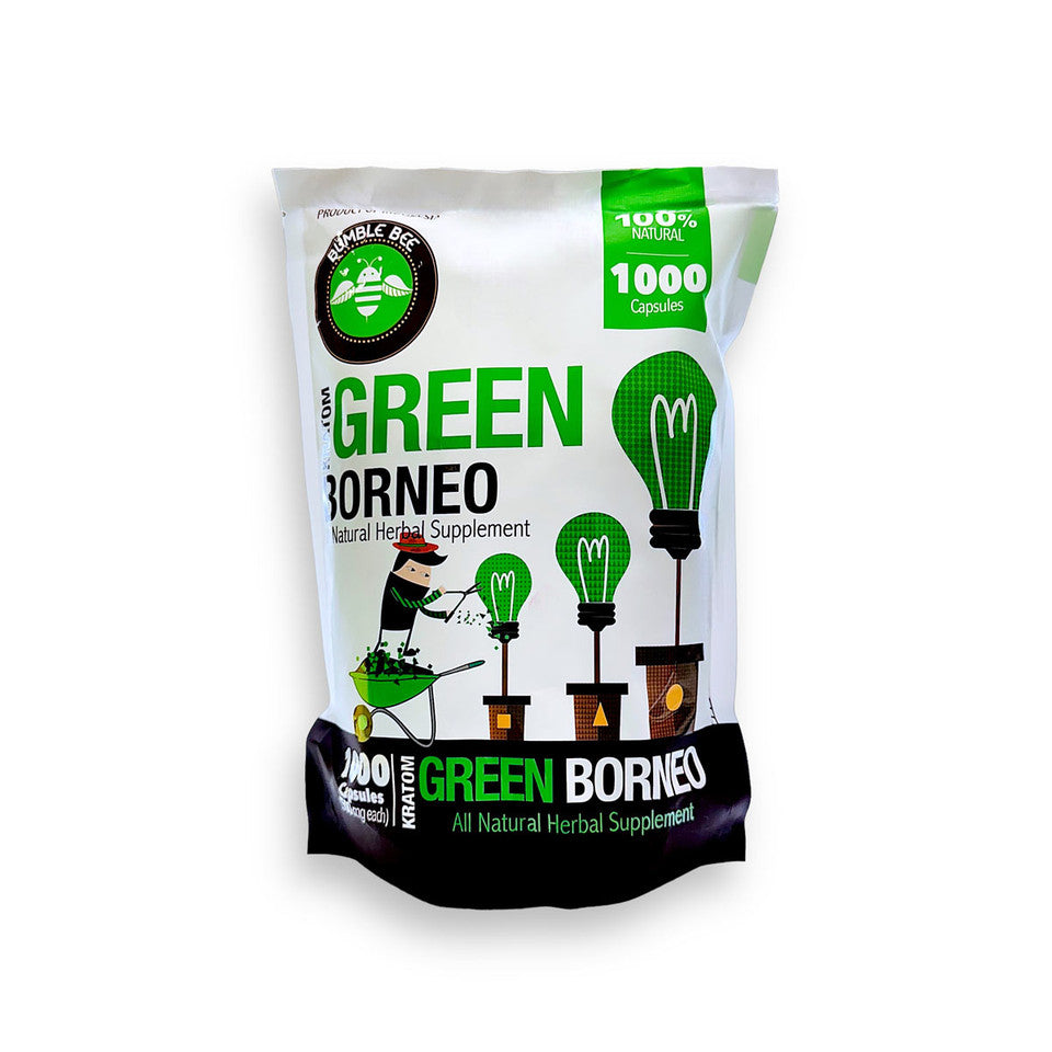 Green Borneo Bumble Bee 100Caps - Limepuff