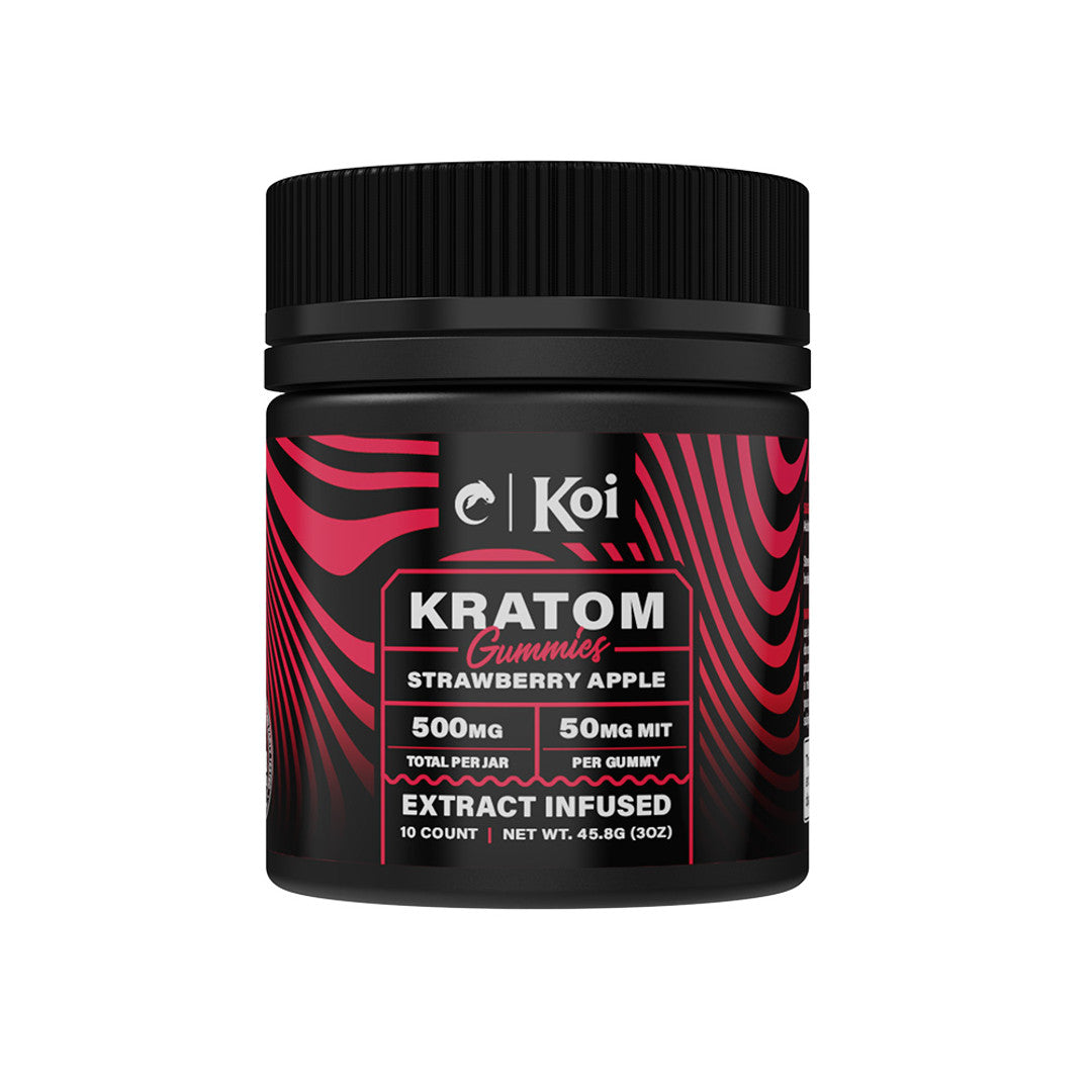 Koi Kratom Gummies 10Pack 50MG PER GUMMY - Lime Store 