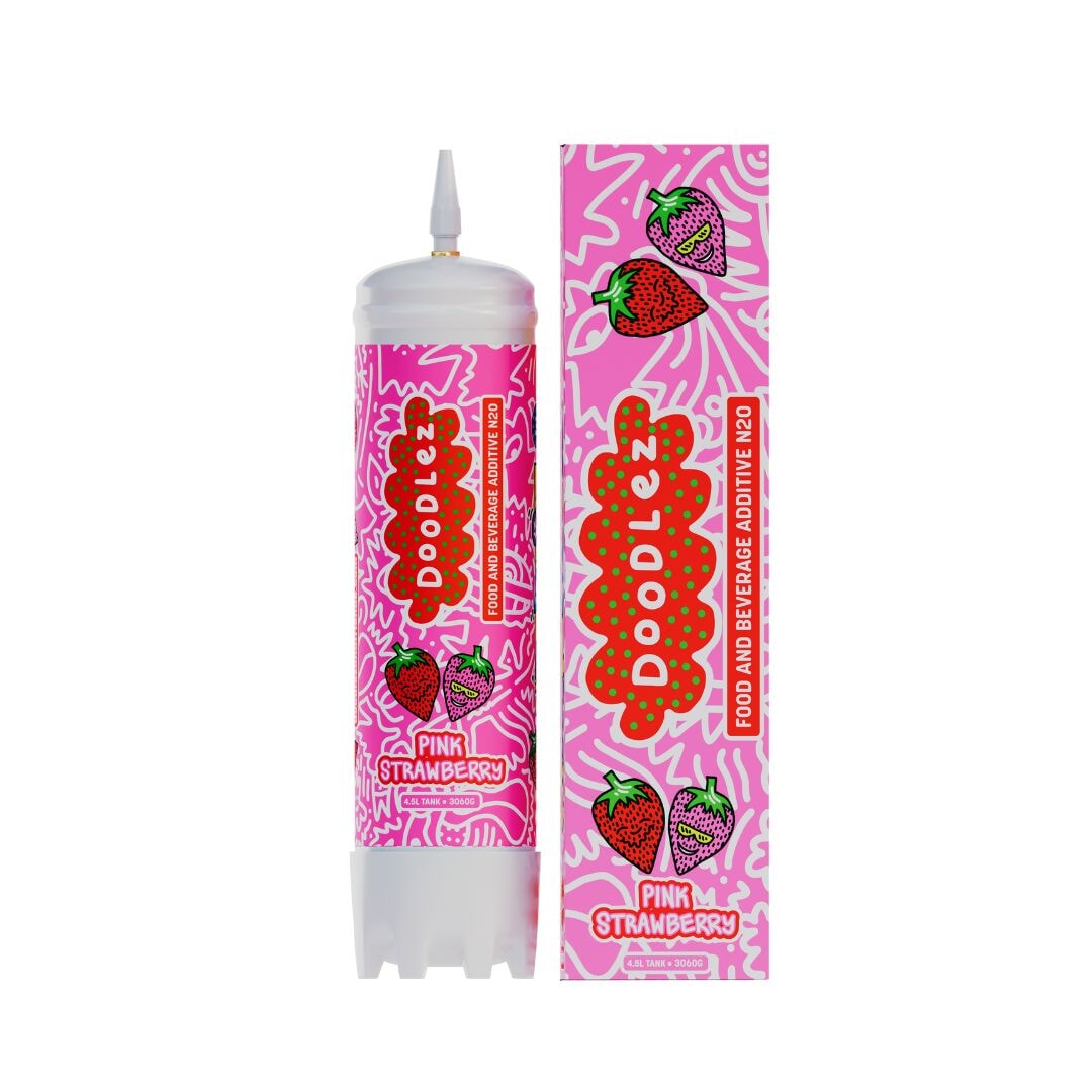 DOODLEZ Brand Tank 3000G 4.5L Lime Store Pink Strawberry 