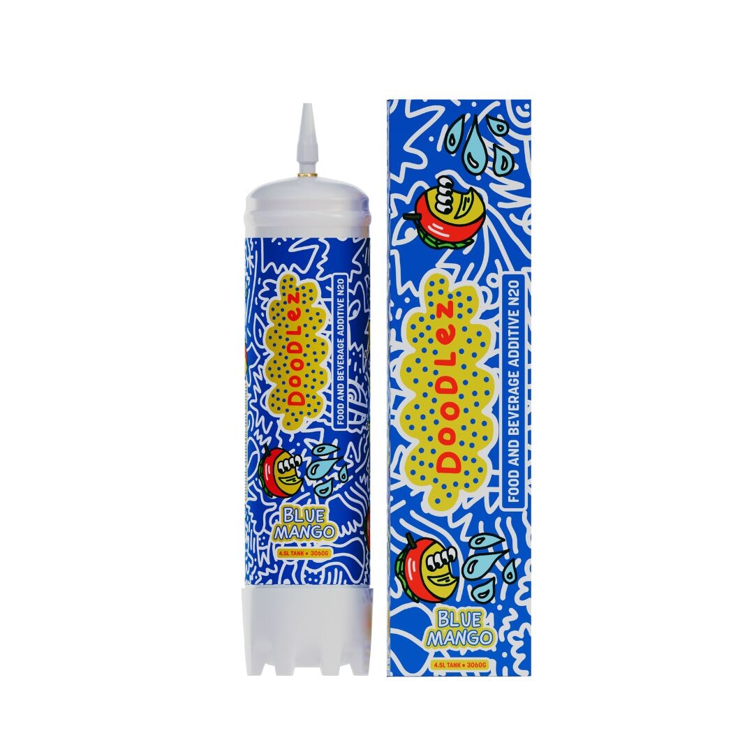 DOODLEZ Brand Tank 3000G 4.5L Lime Store Blue Mango 