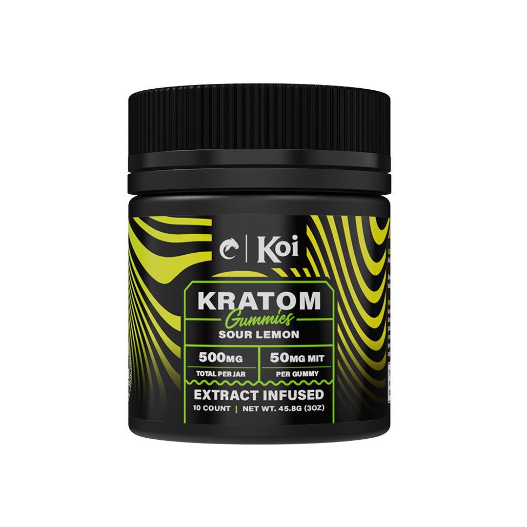 Koi Kratom Gummies 10Pack 50MG PER GUMMY - Lime Store 