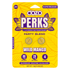 Dozo Perks 7-Hydroxymitragynine 2 Pack - Lime Puff